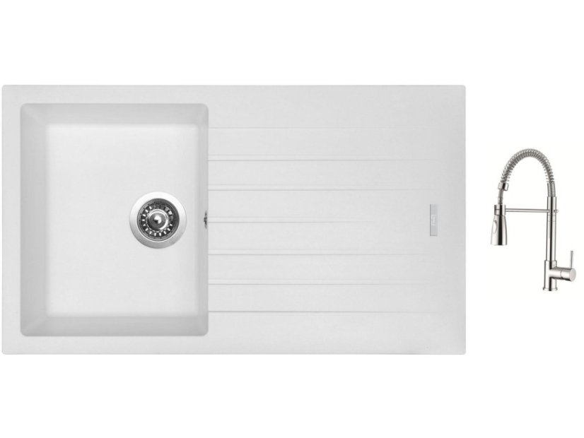 Set Sinks PERFECTO 860 Milk + batéria Sinks MIX 35 PROF S chróm