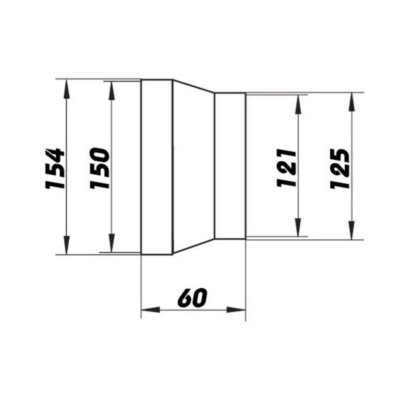 Redukce 150/125