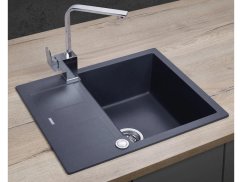 Granitový dřez Concept DG05C45dg Cubis Tmavě šedý - 2