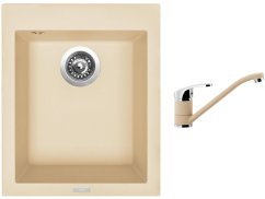 Set Sinks CUBE 410 Sahara + baterie Sinks PRONTO Sahara Set Sinks CUBE 410 Sahara + baterie Sinks PRONTO Sahara