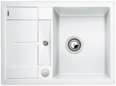 Granitový dřez Blanco METRA 45 S Compact Bílá soft s excentrem