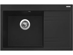 Granitový drez Sinks RIM 780 L Metalblack ľavý Granitový drez Sinks RIM 780 L Metalblack ľavý