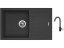 Set Sinks LINEA 780 N Granblack + batéria Sinks MIX 35