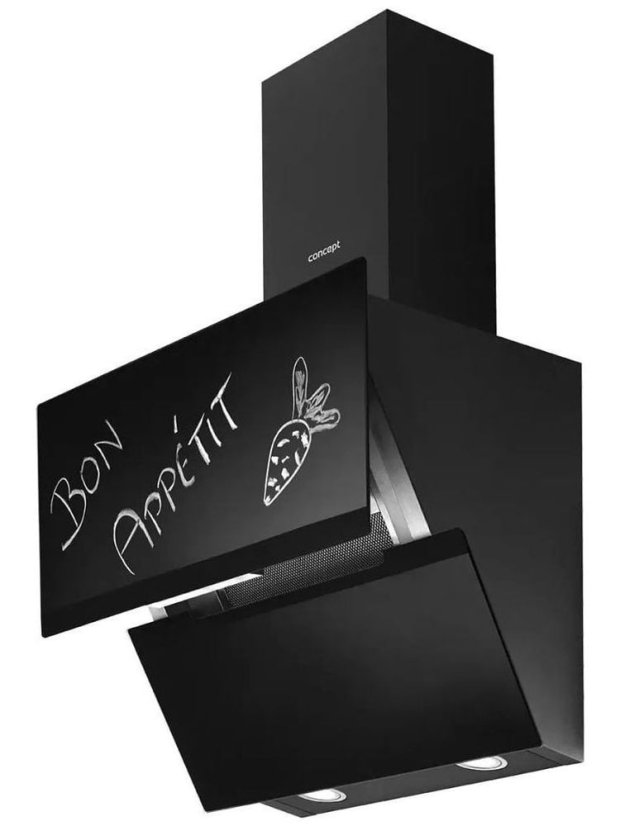 Concept OPK5860bc BLACK komínová digestoř 60 cm
