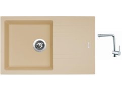 Set Sinks LINEA 780 N Sahara + batéria Sinks MIX 3 chróm Set Sinks LINEA 780 N Sahara + batéria Sinks MIX 3 chróm