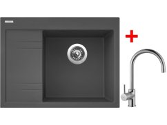 Sinks RIM 650 P Titanium + Vitalia Sinks RIM 650 P Titanium + Vitalia
