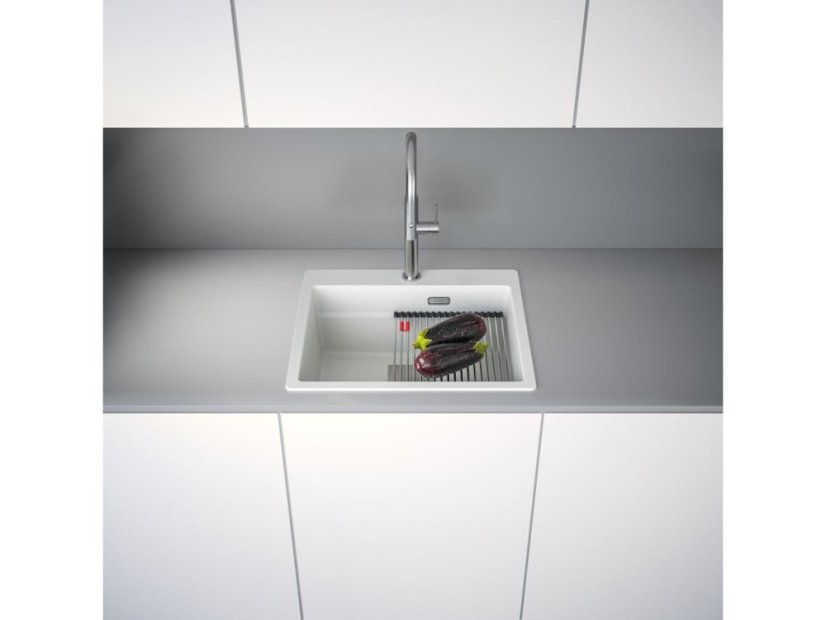 Granitový dřez Franke KNG PRO 610-53 Bílá-led - 6