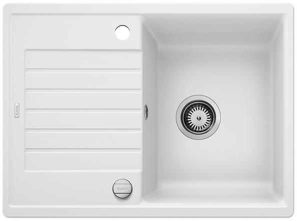 Granitový drez Blanco ZIA 45 S Compact biela soft s excentrom