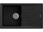 Granitový drez Teka STONE 50 B-TG 1B 1D Nero